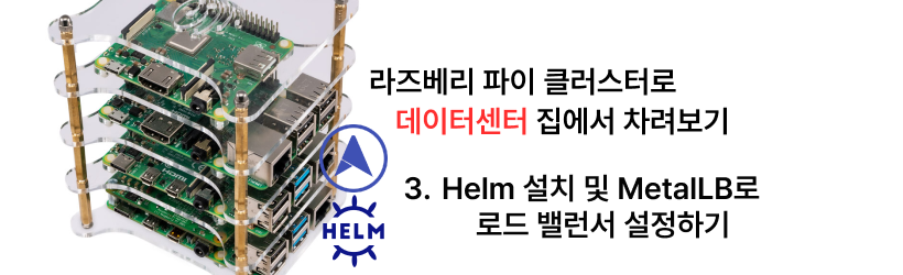 집에서 라즈베리 파이 클러스터로 데이터센터 차리기 - 3. Helm 설치 및 MetalLB로 로드 밸런서 설정하기